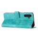 For Samsung Galaxy S24+ Dream Triangle Leather Phone Case with Long Lanyard(Green)