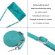 For Samsung Galaxy S24+ Dream Triangle Leather Phone Case with Long Lanyard(Green)