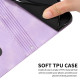 For Samsung Galaxy S24+ Dream Triangle Leather Phone Case with Long Lanyard(Purple)