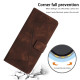 For Samsung Galaxy S24+ Dream Triangle Leather Phone Case with Long Lanyard(Brown)