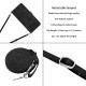 For Samsung Galaxy S24+ Dream Triangle Leather Phone Case with Long Lanyard(Black)