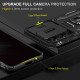 For Samsung Galaxy S23 5G Armor PC + TPU Camera Shield Phone Case(Black)