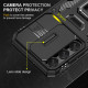For Samsung Galaxy S23 5G Armor PC + TPU Camera Shield Phone Case(Black)