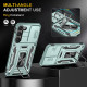 For Samsung Galaxy S24+ 5G Armor PC + TPU Camera Shield Phone Case(Alpine Green)