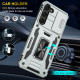 For Samsung Galaxy S24+ 5G Armor PC + TPU Camera Shield Phone Case(Grey)