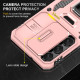 For Samsung Galaxy S24+ 5G Armor PC + TPU Camera Shield Phone Case(Rose Gold)