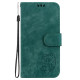 For Samsung Galaxy S24+ 5G Little Tiger Embossed Leather Phone Case(Green)