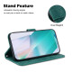 For Samsung Galaxy S24+ 5G Little Tiger Embossed Leather Phone Case(Green)