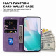For Samsung Galaxy S24+ 5G Little Tiger Embossed Leather Phone Case(Purple)