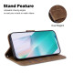 For Samsung Galaxy S24+ 5G Little Tiger Embossed Leather Phone Case(Brown)