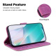 For Samsung Galaxy S24+ 5G Little Tiger Embossed Leather Phone Case(Rose Red)