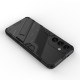 For Samsung Galaxy S24+ 5G Punk Armor 2 in 1 PC + TPU Shockproof Phone Case with Invisible Holder(Orange)