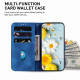 For Samsung Galaxy S24+ 5G Lily Embossed Leather Phone Case(Dark Blue)