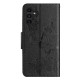For Samsung Galaxy S24+ 5G Butterfly Embossed Flip Leather Phone Case(Black)