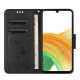 For Samsung Galaxy S24+ 5G Butterfly Embossed Flip Leather Phone Case(Black)