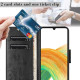 For Samsung Galaxy S24+ 5G Butterfly Flower Pattern Flip Leather Phone Case(Black)