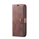For Samsung Galaxy S24+ 5G DG.MING Crazy Horse Texture Detachable Magnetic Leather Case(Red)