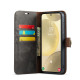For Samsung Galaxy S24+ 5G DG.MING Crazy Horse Texture Detachable Magnetic Leather Case(Grey)