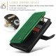For Samsung Galaxy S24+ 5G CaseMe C30 Card Slots Zipper Wallet Leather Phone Case(Black)