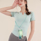 For Samsung Galaxy S24+ 5G Electroplating Dual-side IMD Phone Case with Lanyard(Smile)