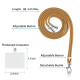 For Samsung Galaxy S24+ 5G Electroplating Dual-side IMD Phone Case with Lanyard(Leopard Print)