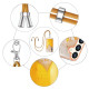 For Samsung Galaxy S24+ 5G Electroplating Dual-side IMD Phone Case with Lanyard(Draft Beer)