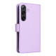 For Samsung Galaxy S24+ 5G BETOPNICE BN-005 2 in 1 Detachable Imitate Genuine Leather Phone Case(Light Purple)