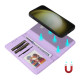 For Samsung Galaxy S24+ 5G BETOPNICE BN-005 2 in 1 Detachable Imitate Genuine Leather Phone Case(Light Purple)