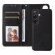 For Samsung Galaxy S24+ 5G BETOPNICE BN-005 2 in 1 Detachable Imitate Genuine Leather Phone Case(Black)
