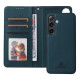 For Samsung Galaxy S24+ 5G BETOPNICE BN-005 2 in 1 Detachable Imitate Genuine Leather Phone Case(Blue)