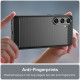 For Samsung Galaxy S24+ 5G Brushed Texture Carbon Fiber TPU Phone Case(Black)