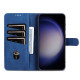 For Samsung Galaxy S24+ 5G AZNS Skin Feel Calf Texture Flip Leather Phone Case(Blue)