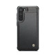 For Samsung Galaxy S23 5G CaseMe C22 Card Slots Holder RFID Anti-theft Phone Case(Black)