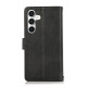 For Samsung Galaxy S24+ 5G Wristband Card Slot Leather Phone Case(Black)