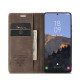 For Samsung Galaxy S24+ 5G CaseMe 013 Multifunctional Horizontal Flip Leather Phone Case(Coffee)