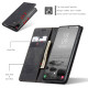 For Samsung Galaxy S24+ 5G CaseMe 013 Multifunctional Horizontal Flip Leather Phone Case(Black)