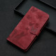 For Samsung Galaxy S24+ 5G Butterfly Cat Embossing Flip Leather Phone Case(Red)