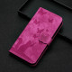 For Samsung Galaxy S24+ 5G Butterfly Cat Embossing Flip Leather Phone Case(Pink)