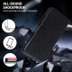 For Samsung Galaxy S24+ 5G Skin Feeling Oil Leather Texture PU + TPU Phone Case(Black)