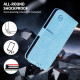 For Samsung Galaxy S24+ 5G Skin Feeling Oil Leather Texture PU + TPU Phone Case(Light Blue)