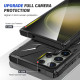 For Samsung Galaxy S24+ 5G MagSafe Magnetic Shockproof Phone Case with Ring Holder(Black)