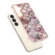 For Samsung Galaxy S24+ 5G Electroplating IMD TPU Phone Case(Pink Scales)