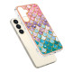 For Samsung Galaxy S24+ 5G Electroplating IMD TPU Phone Case(Colorful Scales)