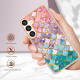 For Samsung Galaxy S24+ 5G Electroplating IMD TPU Phone Case(Colorful Scales)
