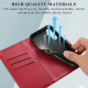 For Samsung Galaxy S24+ 5G PU Genuine Leather Texture Embossed Line Phone Case(Red)