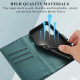 For Samsung Galaxy S24+ 5G PU Genuine Leather Texture Embossed Line Phone Case(Green)