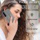For Samsung Galaxy S24+ 5G Double Buckle Card Slots Magnetic Phone Case(Grey)