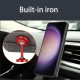 For Samsung Galaxy S24+ 5G Double Buckle Card Slots Magnetic Phone Case(Brown)