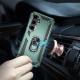 For Samsung Galaxy S24+ 5G Shockproof TPU + PC Phone Case(Dark Green)
