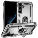 For Samsung Galaxy S24+ 5G Shockproof TPU + PC Phone Case(Silver)